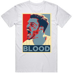 Nolan Arenado Bloody Face Colorado Baseball Baseman Hope Style Unisex White T Shirt Nolan Arenado Bloody Face Colorado Baseball Baseman Hope Style Unisex White T Shirt