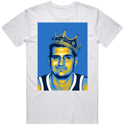 King Nikola Jokic Crown Unisex White T Shirt King Nikola Jokic Crown Unisex White T Shirt