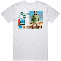 Breaking Bad Tv Show Unisex White T Shirt Breaking Bad Tv Show Unisex White T Shirt