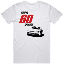 Gone In 60 Seconds Unisex White T Shirt Gone In 60 Seconds Unisex White T Shirt