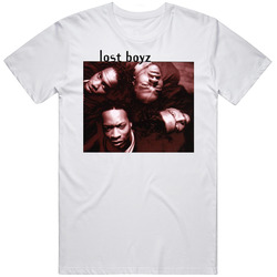 Lost Boyz Rap Group Album Cover Unisex White T Shirt Lost Boyz Rap Group Album Cover Unisex White T Shirt