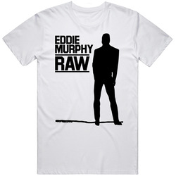 Eddie Murphy Raw Stand Up Comedy Movie Unisex White T Shirt Eddie Murphy Raw Stand Up Comedy Movie Unisex White T Shirt