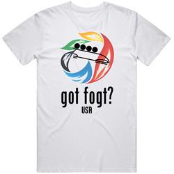 Christopher Fogt Usa Sochi Bobsleigh Winter Olympic Unisex White T Shirt Christopher Fogt Usa Sochi Bobsleigh Winter Olympic Unisex White T Shirt