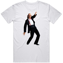 Mr Six Flags Theme Park Mascot Unisex White T Shirt Mr Six Flags Theme Park Mascot Unisex White T Shirt