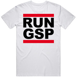 George St Pierre Run Gsp Mma Ufc Unisex White T Shirt George St Pierre Run Gsp Mma Ufc Unisex White T Shirt