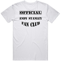 Andy Stanley Fan Club Religious Christian Church Unisex White T Shirt Andy Stanley Fan Club Religious Christian Church Unisex White T Shirt