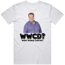 What Would Cam Do Modern Family Tv Show Unisex White T Shirt What Would Cam Do Modern Family Tv Show Unisex White T Shirt