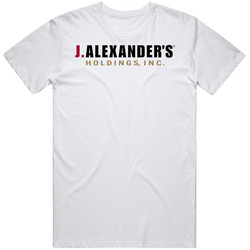 J. Alexander's Nashville Tennessee Top Restaurants Food Fan Lover Foodie Unisex White T Shirt J. Alexander's Nashville Tennessee Top Restaurants Food Fan Lover Foodie Unisex White T Shirt