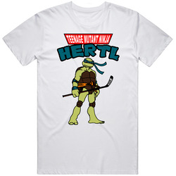Tomas Hertl Teenage Mutant Ninja Hertl San Jose Hockey Parody Unisex White T Shirt Tomas Hertl Teenage Mutant Ninja Hertl San Jose Hockey Parody Unisex White T Shirt