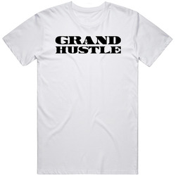 Grand Hustle Records Hip Hop Record Label Music Lovers Unisex White T Shirt Grand Hustle Records Hip Hop Record Label Music Lovers Unisex White T Shirt