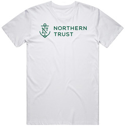 Northern Trust Corporation Nasdaq Company Logo Employee Fan Unisex White T Shirt Northern Trust Corporation Nasdaq Company Logo Employee Fan Unisex White T Shirt