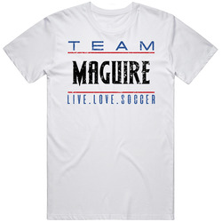 Harry Maguire Live Love England World Cup 2018 Soccer Lovers Unisex White T Shirt Harry Maguire Live Love England World Cup 2018 Soccer Lovers Unisex White T Shirt