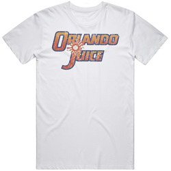 Orlando Juice Senior Professional Baseball Retro Team Unisex White T Shirt Orlando Juice Senior Professional Baseball Retro Team Unisex White T Shirt