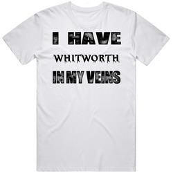 I Have Whitworth In My Blood Last Name Unisex White T Shirt I Have Whitworth In My Blood Last Name Unisex White T Shirt