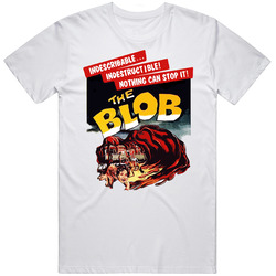 The Blob Unisex White T Shirt The Blob Unisex White T Shirt