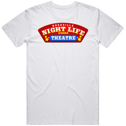 Nashville Nightlife Breakfast & Dinner Theater Tennessee Top Restaurants Food Fan Lover Foodie Unisex White T Shirt Nashville Nightlife Breakfast & Dinner Theater Tennessee Top Restaurants Food Fan Lover Foodie Unisex White T Shirt