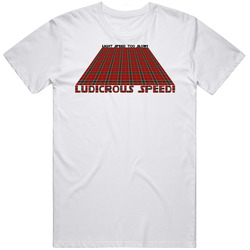 Spaceballs Ludicrous Speed Movie Unisex White T Shirt Spaceballs Ludicrous Speed Movie Unisex White T Shirt
