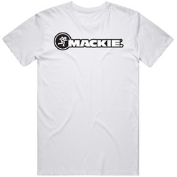 Mackie Sound Car Audio Sub Woofer Logo Unisex White T Shirt Mackie Sound Car Audio Sub Woofer Logo Unisex White T Shirt