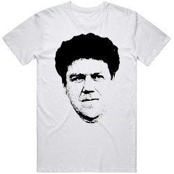Norm Peterson George Wendt Cheers 80s Tv Show Character Fan Unisex White T Shirt Norm Peterson George Wendt Cheers 80s Tv Show Character Fan Unisex White T Shirt