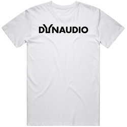 Dynaudio Sound Car Audio Sub Woofer Logo Unisex White T Shirt Dynaudio Sound Car Audio Sub Woofer Logo Unisex White T Shirt