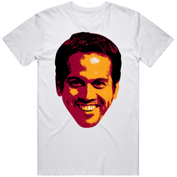 Erik Spoelstra Miami Basketball Coach Big Head Fan Unisex White T Shirt Erik Spoelstra Miami Basketball Coach Big Head Fan Unisex White T Shirt