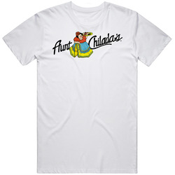 Aunt Chiladas Squaw Peak Phoenix Arizona Top Restaurants Food Fan Lover Foodie Unisex White T Shirt Aunt Chiladas Squaw Peak Phoenix Arizona Top Restaurants Food Fan Lover Foodie Unisex White T Shirt