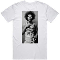 Jimi Hendrix Sonics Unisex White T Shirt Jimi Hendrix Sonics Unisex White T Shirt