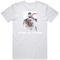 Notorious Big Biggie Smalls Unisex White T Shirt