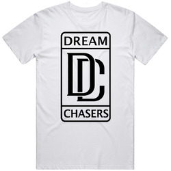 Dream Chasers Records Hip Hop Record Label Music Lovers Unisex White T Shirt Dream Chasers Records Hip Hop Record Label Music Lovers Unisex White T Shirt