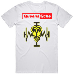 Queensryche Unisex White T Shirt Queensryche Unisex White T Shirt