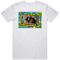 Cephus And Reesie In Living Color 90s Retro Favorite Skit Fan Unisex White T Shirt Cephus And Reesie In Living Color 90s Retro Favorite Skit Fan Unisex White T Shirt