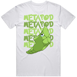 Metapod Pokemon Love Heart Video Game Cartoon Fan Unisex White T Shirt