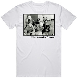 The Wonder Years Tv Show Unisex White T Shirt
