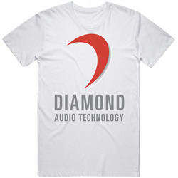 Diamond Sound Car Audio Sub Woofer Logo Unisex White T Shirt Diamond Sound Car Audio Sub Woofer Logo Unisex White T Shirt