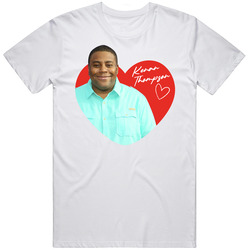 Kenan Thompson 90s Movie Tv Stars Heartthrob Fan Unisex White T Shirt