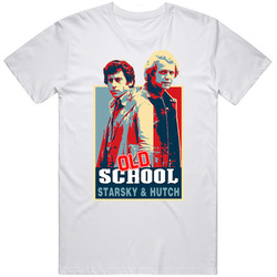Old School Vintage Hope Starsky Hutch Unisex White T Shirt
