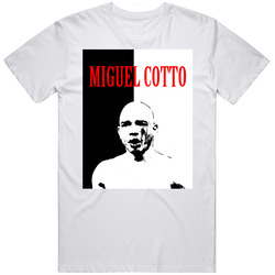 Miguel Cotto Boxing Superstar Unisex White T Shirt Miguel Cotto Boxing Superstar Unisex White T Shirt