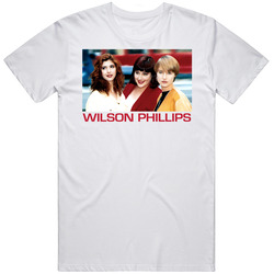 Wilson Phillips Unisex White T Shirt Wilson Phillips Unisex White T Shirt