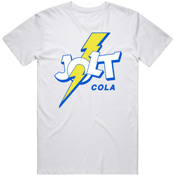 Jolt Cola Best Soda Of All Time Soft Drink Lovers Unisex White T Shirt Jolt Cola Best Soda Of All Time Soft Drink Lovers Unisex White T Shirt