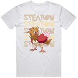 Spearow Pokemon Character Fan Unisex White T Shirt Spearow Pokemon Character Fan Unisex White T Shirt