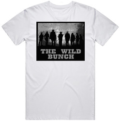 The Wild Bunch vintage cowboy JOE Unisex White T Shirt The Wild Bunch vintage cowboy JOE Unisex White T Shirt