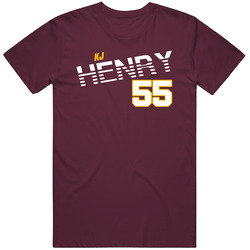 Kj Henry 55 Favorite Player Fan Vintage T Shirt Kj Henry 55 Favorite Player Fan Vintage T Shirt
