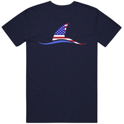 American Flag Shark Week Fin Usa Tv Show Fan Vintage T Shirt American Flag Shark Week Fin Usa Tv Show Fan Vintage T Shirt