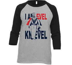 Evel Knievel I Am Evel Knievel Famous Daredevel Motorcycle Driver Fan Raglan Vintage Raglan 3/4 Sleeve Shirt Evel Knievel I Am Evel Knievel Famous Daredevel Motorcycle Driver Fan Raglan Vintage Raglan 3/4 Sleeve Shirt