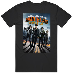 Zombieland Double Tap Woody Harrelson Distressed Look Vintage T Shirt Zombieland Double Tap Woody Harrelson Distressed Look Vintage T Shirt