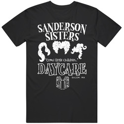 Sanderson Sisters Daycare Hocus Pocus Parody Halloween Movie Vintage T Shirt