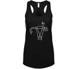 Uterus Flipping Off Female Reproductive Rights Supporter Vintage Tanktop Uterus Flipping Off Female Reproductive Rights Supporter Vintage Tanktop