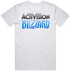 Activision Blizzard Inc Video Game Nasdaq Company Logo Employee Fan Vintage T Shirt Activision Blizzard Inc Video Game Nasdaq Company Logo Employee Fan Vintage T Shirt