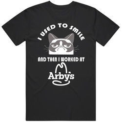 Arbys I Used To Smile Then I Worked There Funny Occupation Vintage T Shirt Arbys I Used To Smile Then I Worked There Funny Occupation Vintage T Shirt