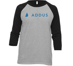 Addus Homecare Corporation Nasdaq Company Logo Employee Fan Raglan Vintage Raglan 3/4 Sleeve Shirt Addus Homecare Corporation Nasdaq Company Logo Employee Fan Raglan Vintage Raglan 3/4 Sleeve Shirt